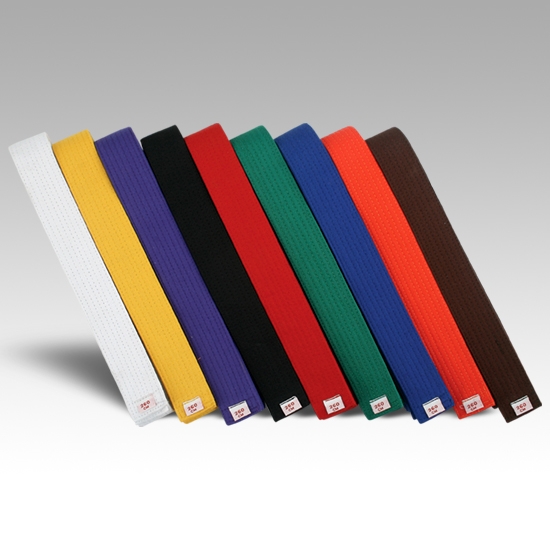 Martial Arts Rank Color Belts